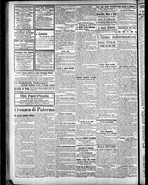 L'ora : corriere politico, quotidiano della Sicilia