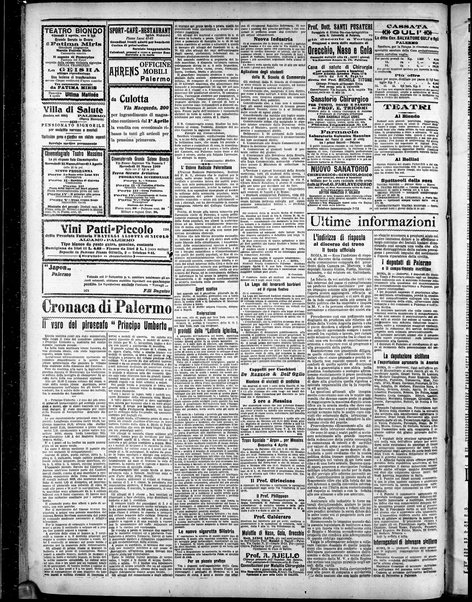 L'ora : corriere politico, quotidiano della Sicilia