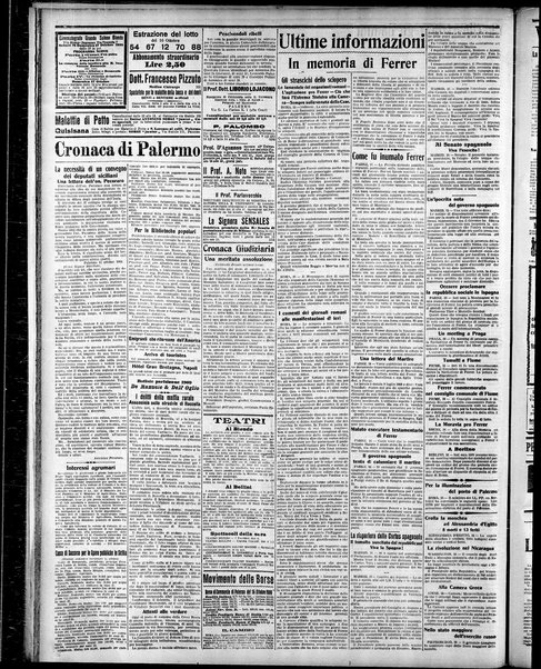 L'ora : corriere politico, quotidiano della Sicilia