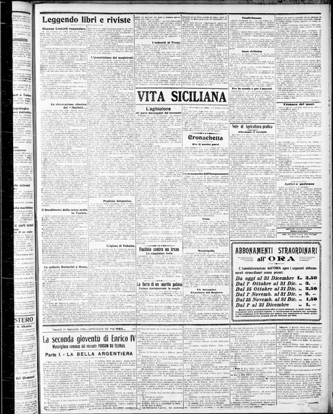 L'ora : corriere politico, quotidiano della Sicilia