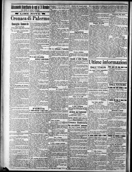 L'ora : corriere politico, quotidiano della Sicilia