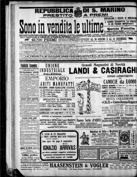 L'ora : corriere politico, quotidiano della Sicilia