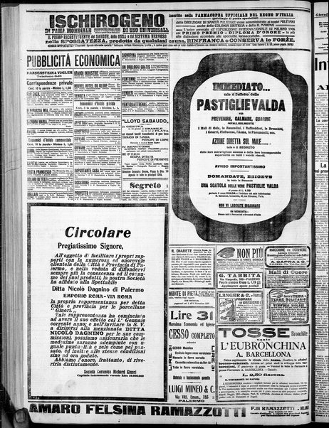 L'ora : corriere politico, quotidiano della Sicilia