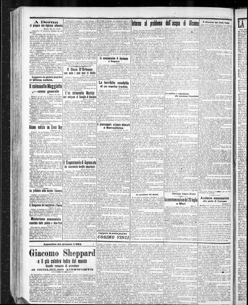 L'ora : corriere politico, quotidiano della Sicilia