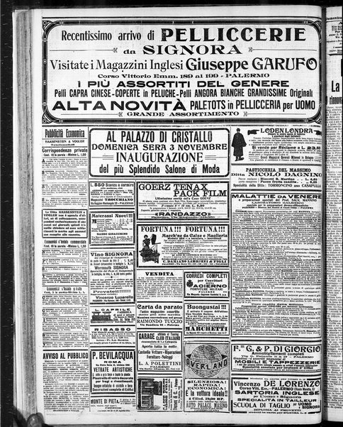 L'ora : corriere politico, quotidiano della Sicilia