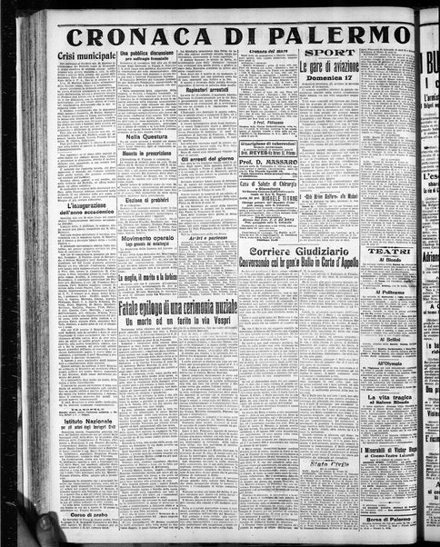 L'ora : corriere politico, quotidiano della Sicilia