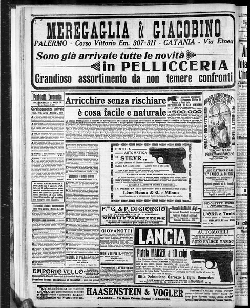 L'ora : corriere politico, quotidiano della Sicilia