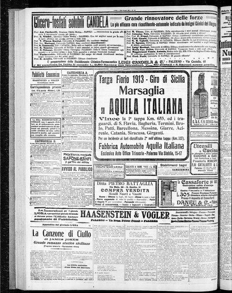 L'ora : corriere politico, quotidiano della Sicilia