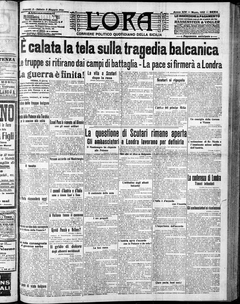 L'ora : corriere politico, quotidiano della Sicilia