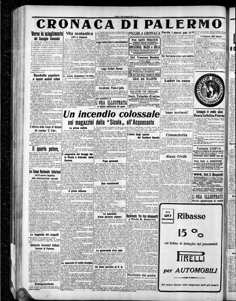 L'ora : corriere politico, quotidiano della Sicilia