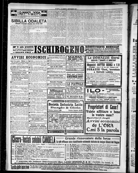 L'ora : corriere politico, quotidiano della Sicilia