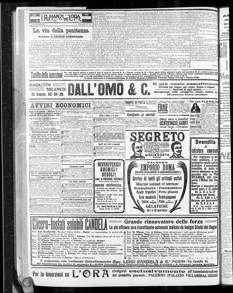 L'ora : corriere politico, quotidiano della Sicilia