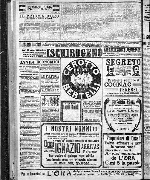 L'ora : corriere politico, quotidiano della Sicilia