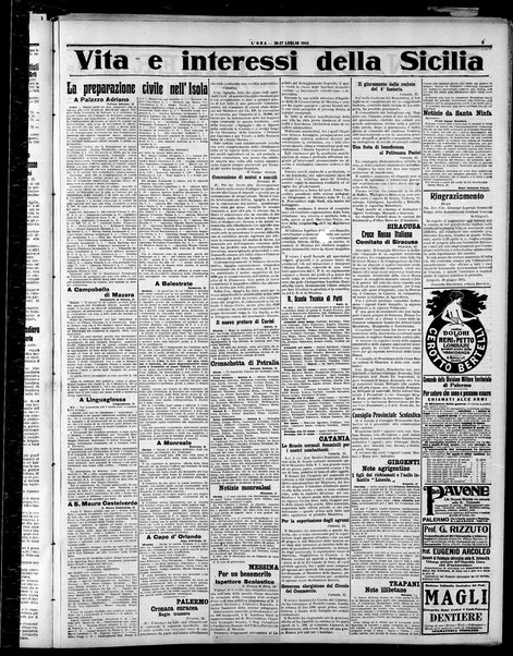 L'ora : corriere politico, quotidiano della Sicilia