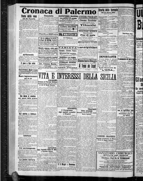 L'ora : corriere politico, quotidiano della Sicilia