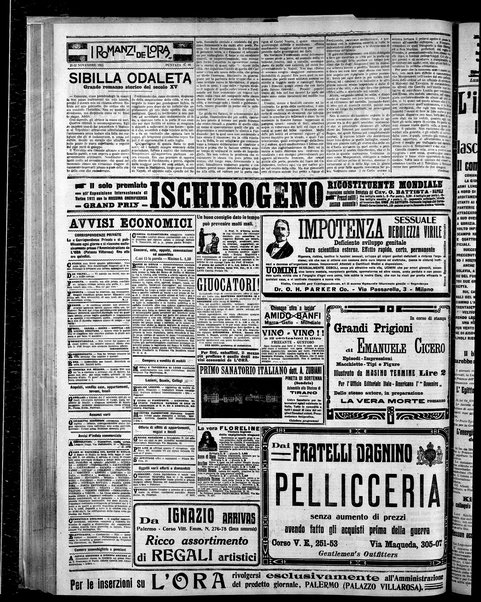 L'ora : corriere politico, quotidiano della Sicilia