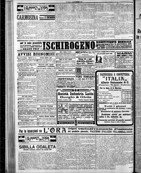 L'ora : corriere politico, quotidiano della Sicilia