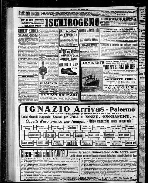 L'ora : corriere politico, quotidiano della Sicilia