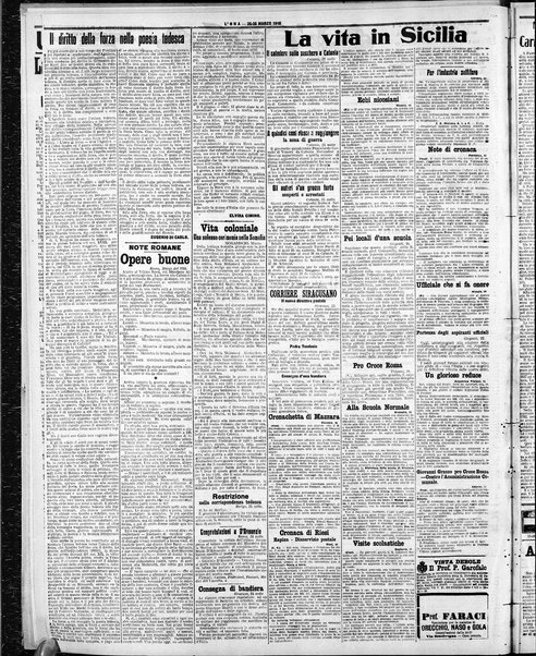 L'ora : corriere politico, quotidiano della Sicilia