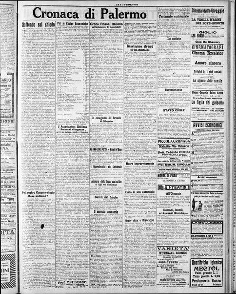 L'ora : corriere politico, quotidiano della Sicilia