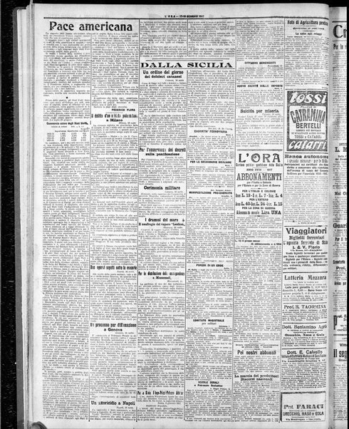 L'ora : corriere politico, quotidiano della Sicilia