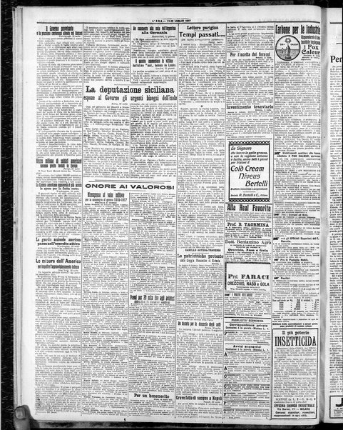 L'ora : corriere politico, quotidiano della Sicilia