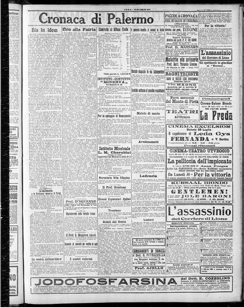 L'ora : corriere politico, quotidiano della Sicilia