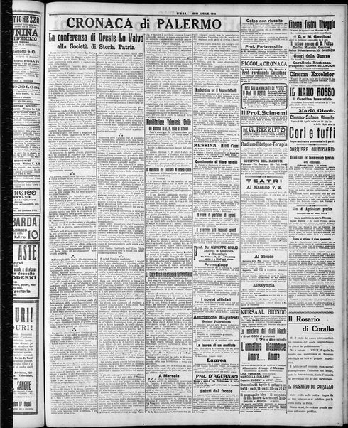 L'ora : corriere politico, quotidiano della Sicilia