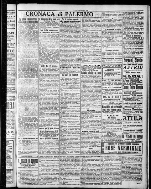 L'ora : corriere politico, quotidiano della Sicilia