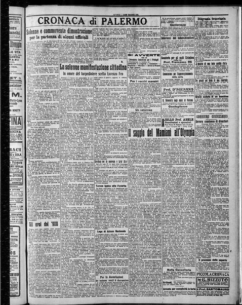 L'ora : corriere politico, quotidiano della Sicilia