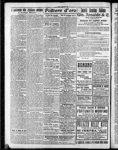 L'ora : corriere politico, quotidiano della Sicilia