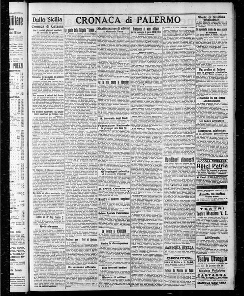 L'ora : corriere politico, quotidiano della Sicilia