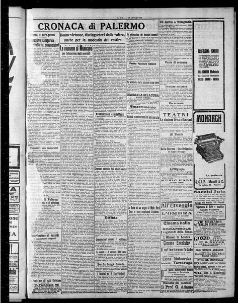 L'ora : corriere politico, quotidiano della Sicilia