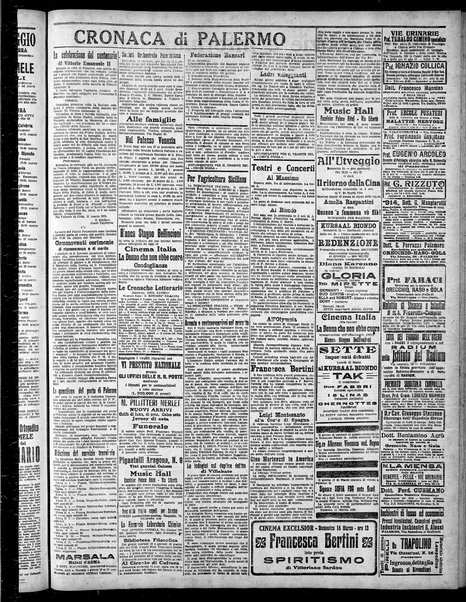 L'ora : corriere politico, quotidiano della Sicilia