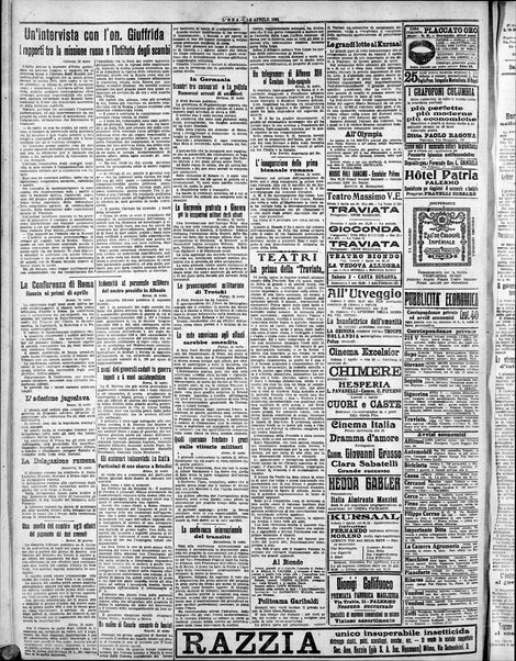 L'ora : corriere politico, quotidiano della Sicilia