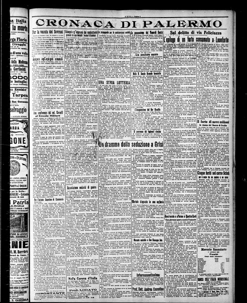 L'ora : corriere politico, quotidiano della Sicilia