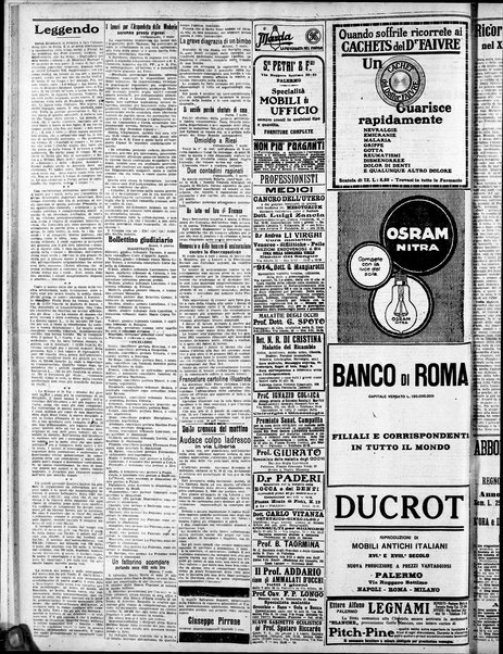 L'ora : corriere politico, quotidiano della Sicilia