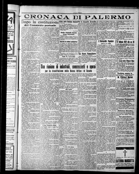 L'ora : corriere politico, quotidiano della Sicilia