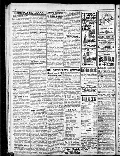 L'ora : corriere politico, quotidiano della Sicilia