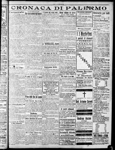 L'ora : corriere politico, quotidiano della Sicilia