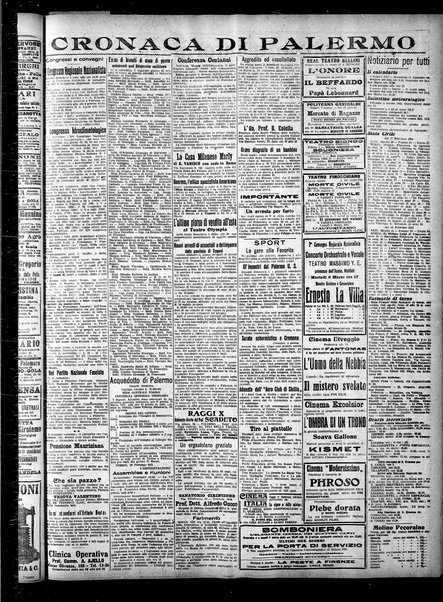 L'ora : corriere politico, quotidiano della Sicilia