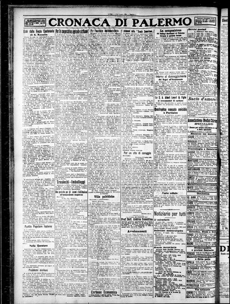 L'ora : corriere politico, quotidiano della Sicilia