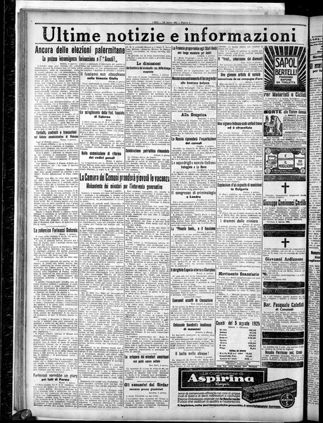 L'ora : corriere politico, quotidiano della Sicilia