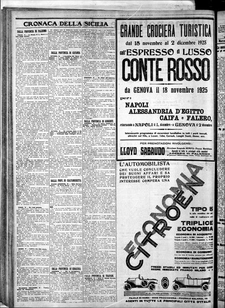 L'ora : corriere politico, quotidiano della Sicilia