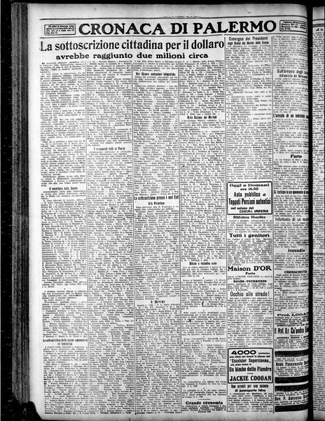 L'ora : corriere politico, quotidiano della Sicilia