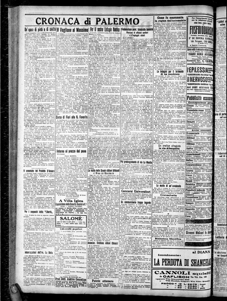 L'ora : corriere politico, quotidiano della Sicilia