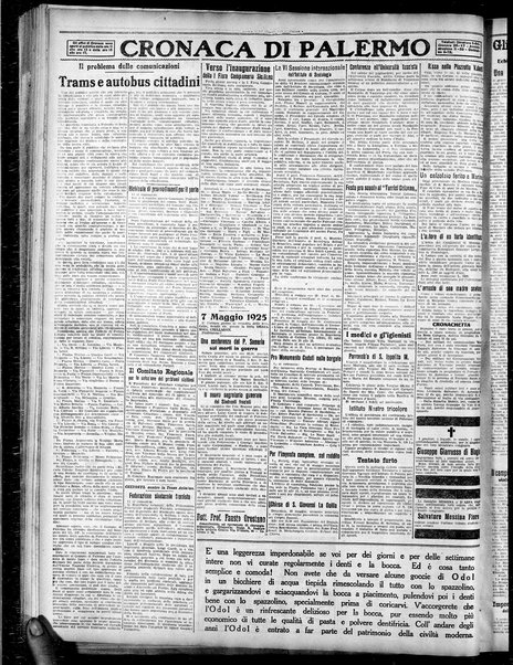 L'ora : corriere politico, quotidiano della Sicilia