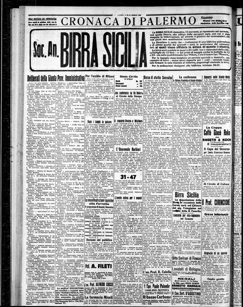 L'ora : corriere politico, quotidiano della Sicilia