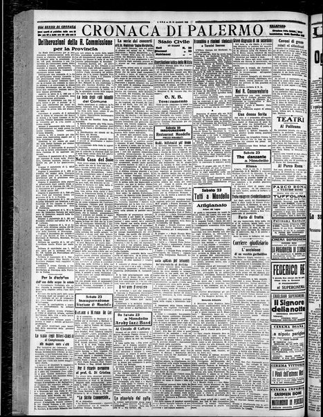 L'ora : corriere politico, quotidiano della Sicilia