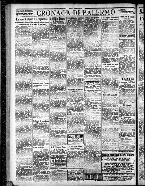 L'ora : corriere politico, quotidiano della Sicilia